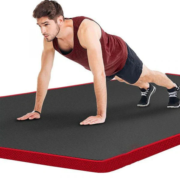 Men’s High-Density Non-Slip Exercise Mat for Home and Gym