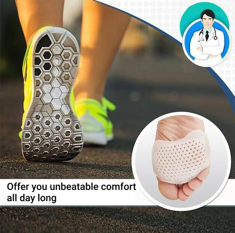 Soft Metatarsal Cushion Pads for Forefoot Support, Set of 2