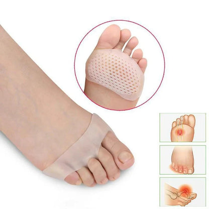 Soft Metatarsal Cushion Pads for Forefoot Support, Set of 2