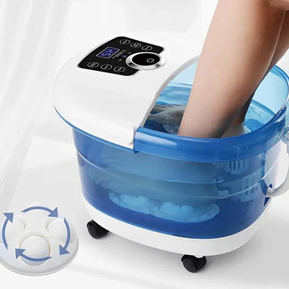 Electric Heated 500W 120V Foot Spa Bath Massager for Relaxation